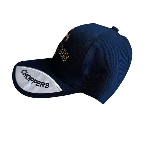 NEW West Coast Choppers Sword Blue Denim Baseball Cap Hat Motorcycle - Picture 4 of 9